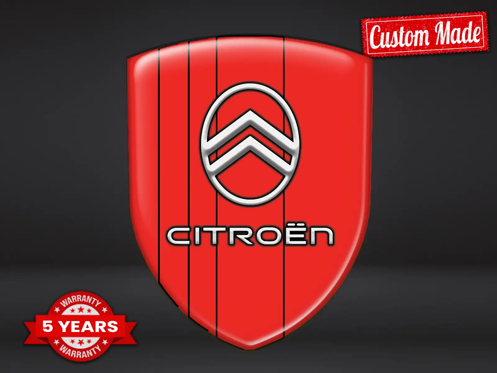 Citroen Diseños Pegatinas Auto Resistentes Máximo Lujo